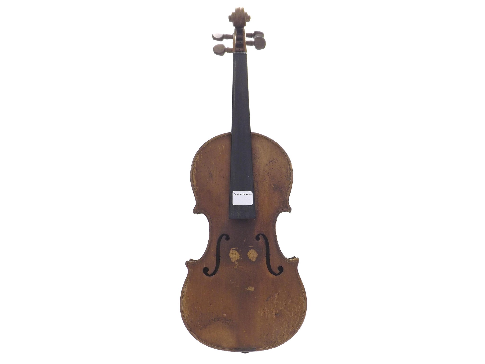 Appraisal: Early th century violin labelled Carlo Bergonzi cm