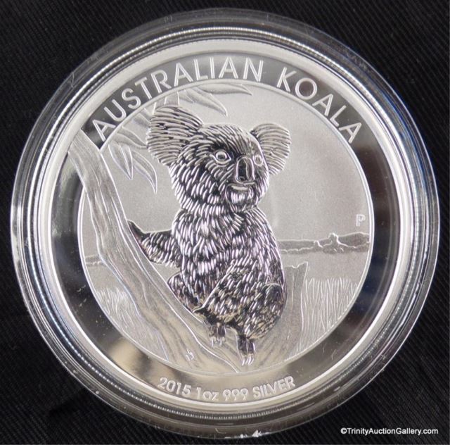 Appraisal: oz Silver Australian Koala Unc Bullion CoinSealed in a hard