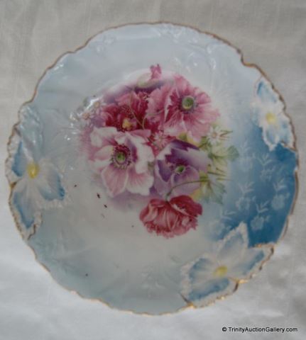 Appraisal: R S Prussia Carnation Desert Bowl AntiqueThis is for an