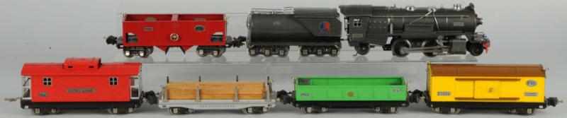 Appraisal: Lionel -Gauge No Freight Train Set American Includes no E