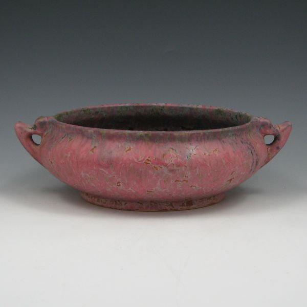 Appraisal: Roseville Carnelian II Glazes - bowl in plum with blue