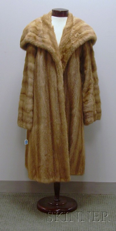 Appraisal: Full Length Mink Coat Gershaw Bros Boston approximate size large