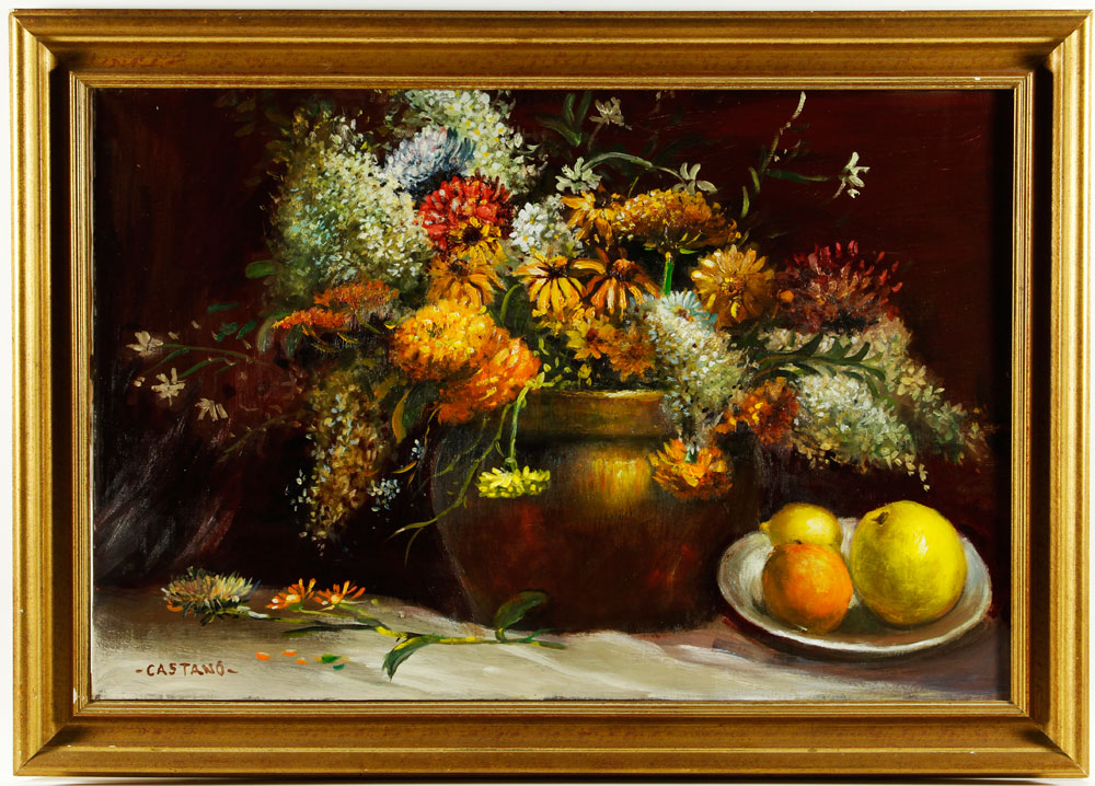 Appraisal: - Castano Still Life O C John Castano American still