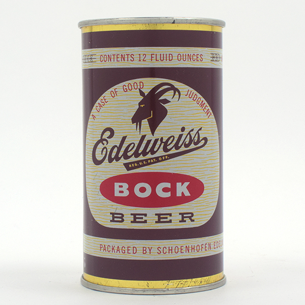 Appraisal: Edelweiss Bock Flat Top - Reference USBC - Brewery Schoenhofen