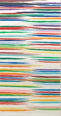 Appraisal: Piero Dorazio Italian - Abstract screenprint in colors on paper