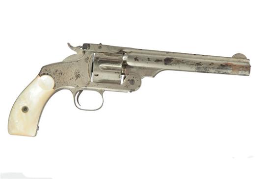 Appraisal: SMITH AND WESSON NEW MODEL NO REVOLVER caliber six-shot cylinder