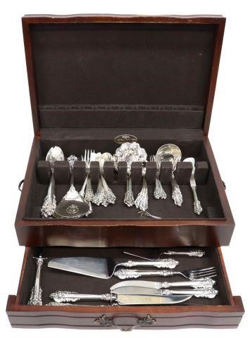 Appraisal: lot of American sterling silver serving flatware Wallace Silversmiths in