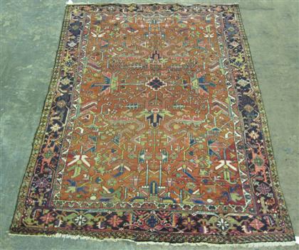 Appraisal: Heriz carpet north west persia circa