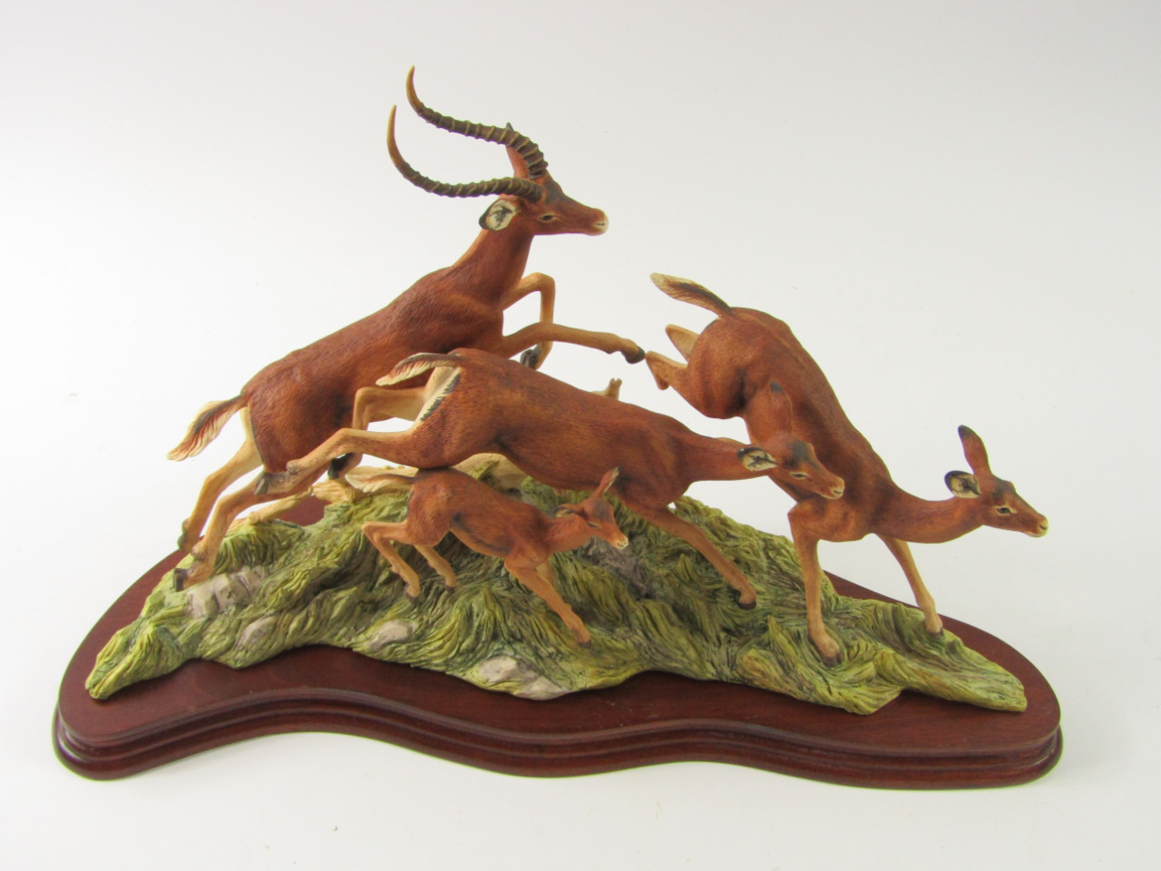 Appraisal: A Border Fine Arts sculpture modelled as Savannah Spring boxed