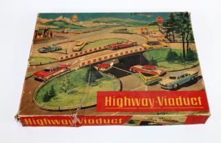 Appraisal: Technofix Viaduct Highway tin litho toy Technofix Viaduct Highway litho