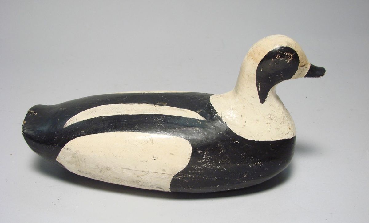 Appraisal: OLD SQUAW DRAKE DECOY Probably from Maine Unknown carver Old