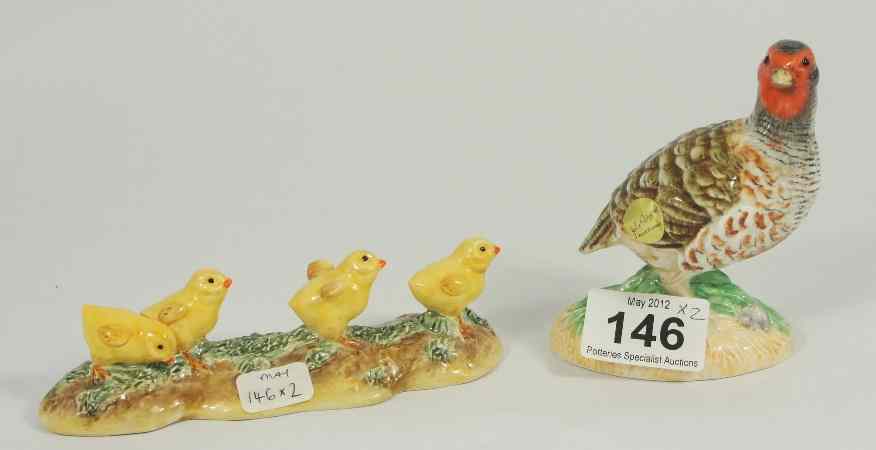 Appraisal: Beswick Partridge JBB and Chicks JBB both Boxed