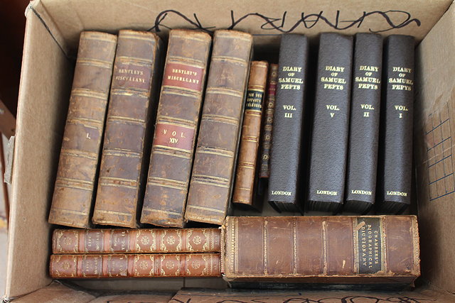 Appraisal: A COLLECTION OF ANTIQUE AND LATER BOOKS to include Bentley's