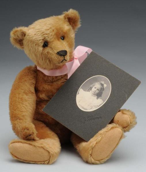 Appraisal: Early Steiff Teddy Bear with Provenance Description Germany early s