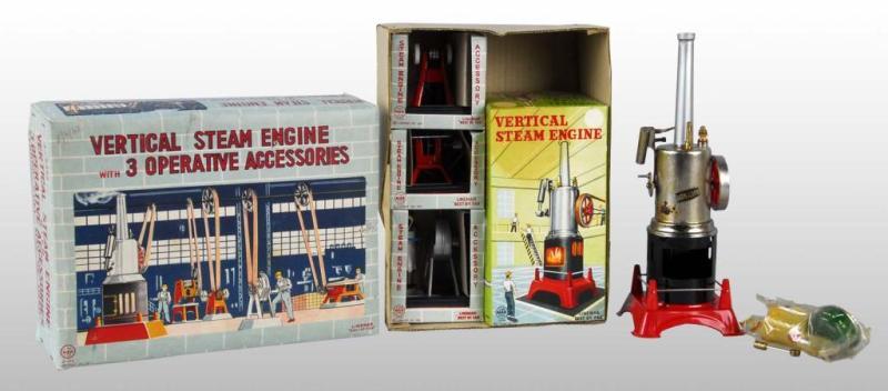 Appraisal: Linemar Vertical Steam Engine Toy Accessories Description New vertical steam