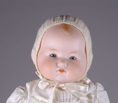 Appraisal: BISQUE KIDDIE JOY BABY DOLL Head marked Germany Kiddie Joy