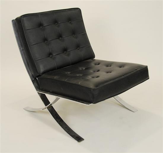 Appraisal: MIES VAN DER ROHE BARCELONA CHAIR