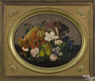 Appraisal: Mary Husted Bangs American th c oil on canvas still