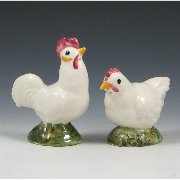 Appraisal: Stangl Rooster Hen S P - Mint Stangl white Rooster