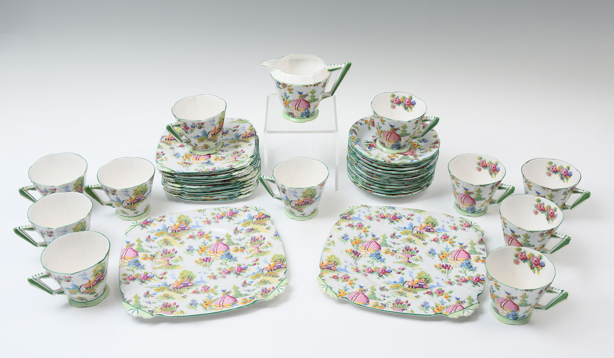 Appraisal: PC ROYAL ALBERT ''LADY-GAY'' CHINTZ CHINA Comprising - Cups -