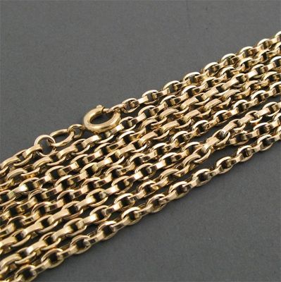 Appraisal: A ct gold guard chain cm g