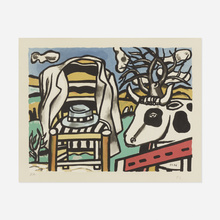 Appraisal: After Fernand Leger LA CHAISE ET LA VACHE lithograph and