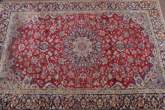 Appraisal: ISFAHAN RUG ft in x ft in