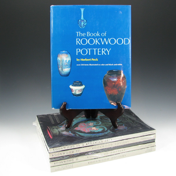 Appraisal: Rookwood References incl Peck's Book I Lot of five Rookwood