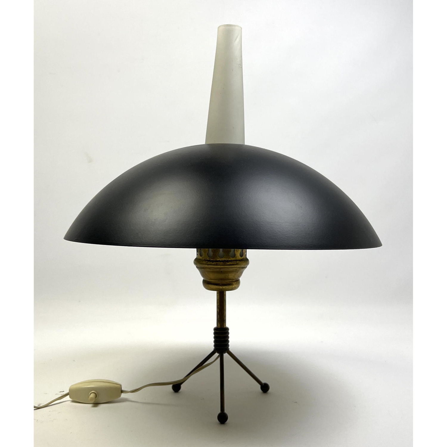 Appraisal: GILARDI and BARZAGHI Italian table lamp Dimensions H inches W