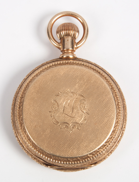 Appraisal: Waltham P S Bartlett model pocket watch circa K gold