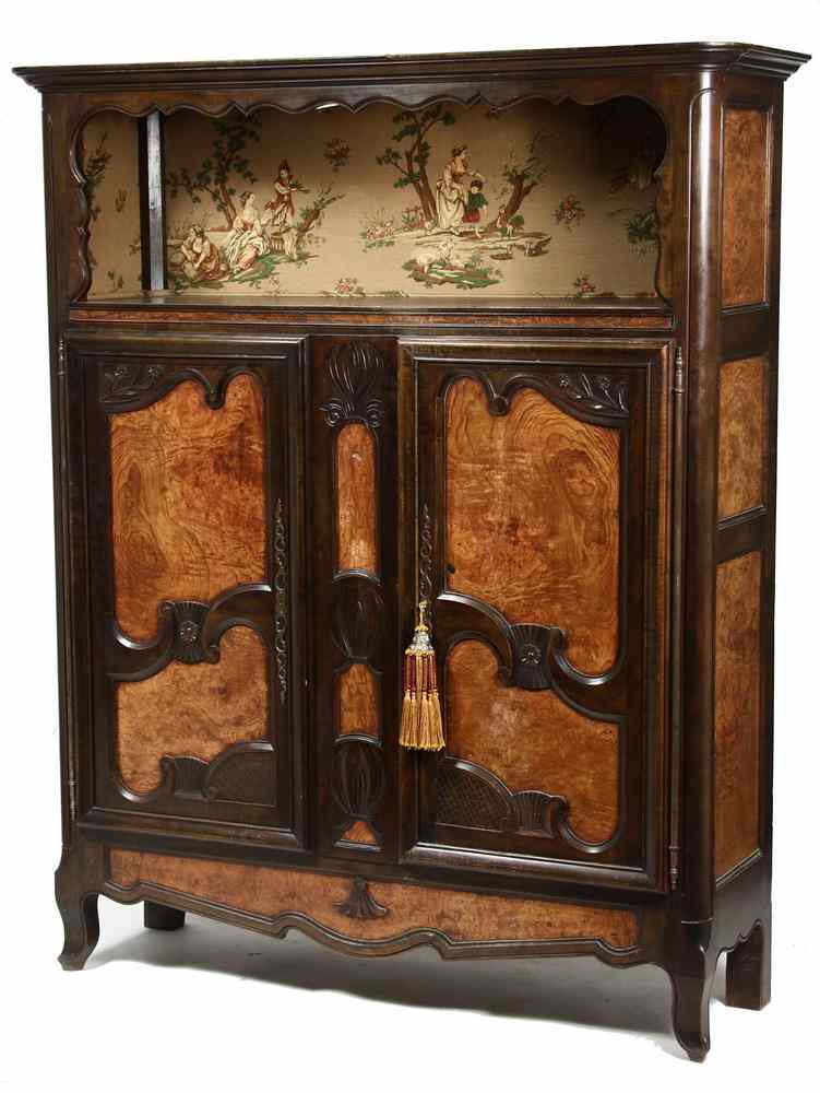 Appraisal: STORAGE CABINET - Ca open top two door storage cabinet