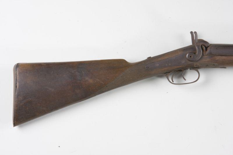 Appraisal: Civil War Bentonville Battlefield Shotgun mid- th c Belgian double-barrel