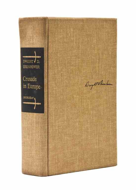 Appraisal: EISENHOWER DWIGHT D Crusade in Europe Garden City NY Doubleday