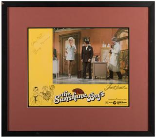 Appraisal: The Sunshine Boys MGM Lobby Card x Signed in the