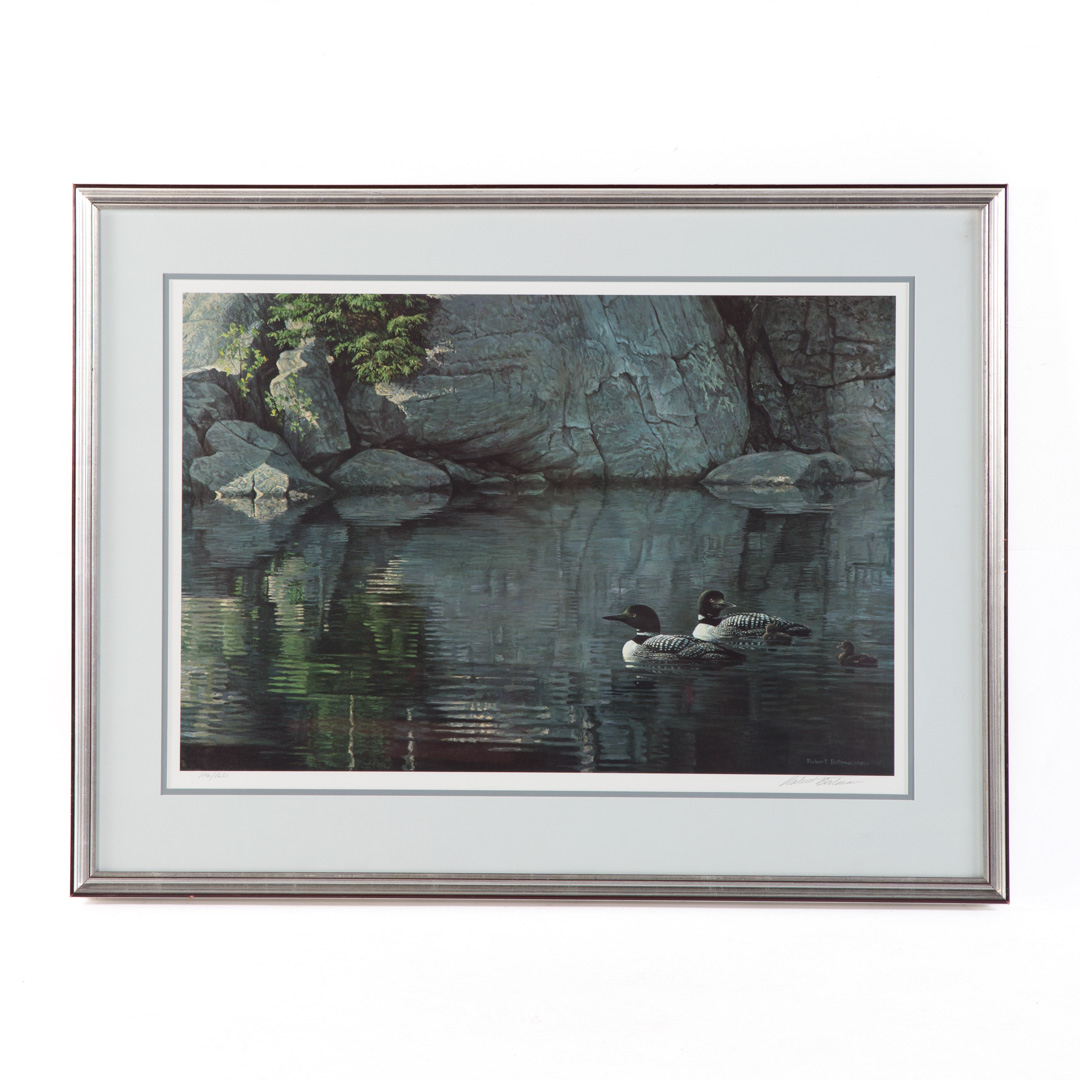 Appraisal: Robert Bateman Northern Reflections litho signed lr framed