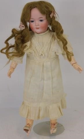 Appraisal: ANTIQUE BISQUE HEAD DOLL KLEY HAHN MARKED K H GERMANY