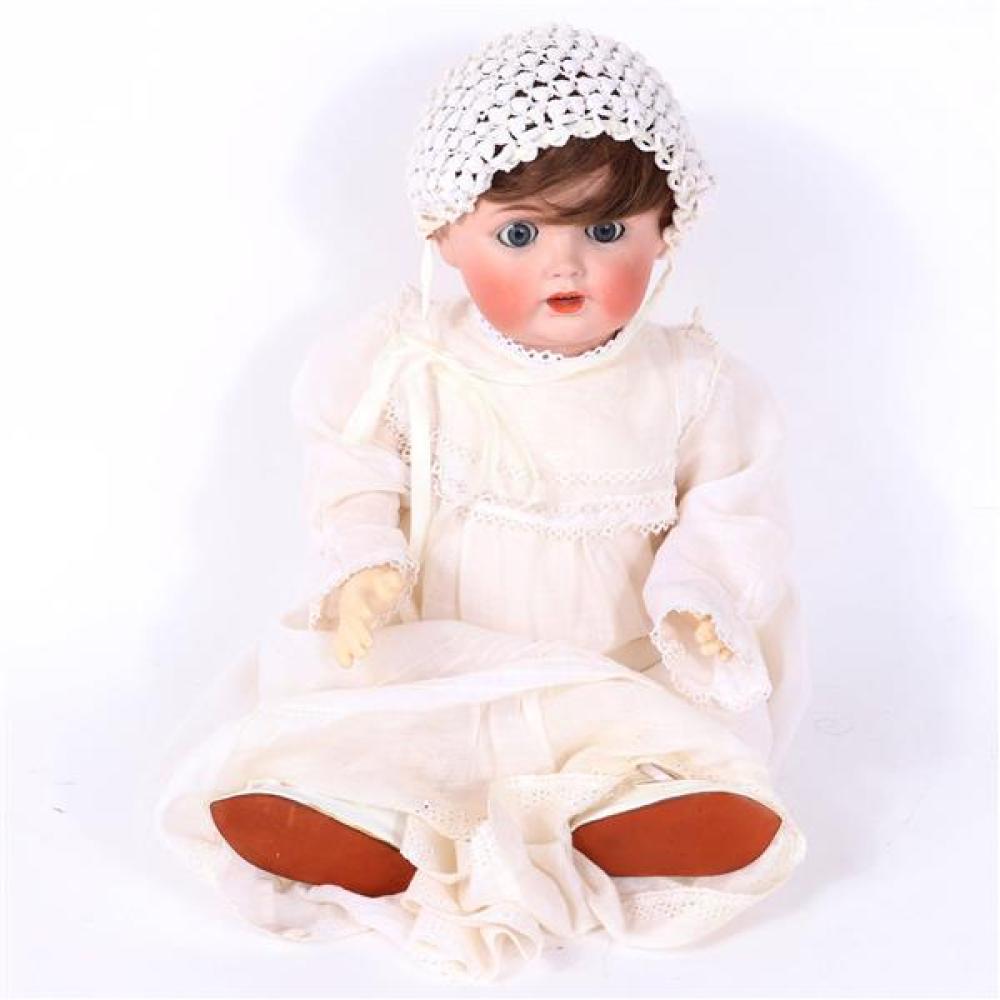 Appraisal: KESTNER JDK GERMAN BISQUE SOCKET HEAD CHARACTER BABY DOLL INCH