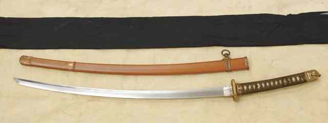 Appraisal: KAMAKURA PERIOD JAPANESE SAMURAI SWORD signed Kunimune - old family