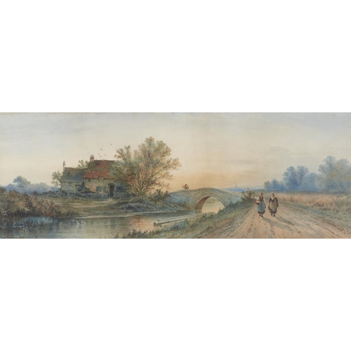 Appraisal: George Gregory - - Homeward Bound signed and dated watercolour