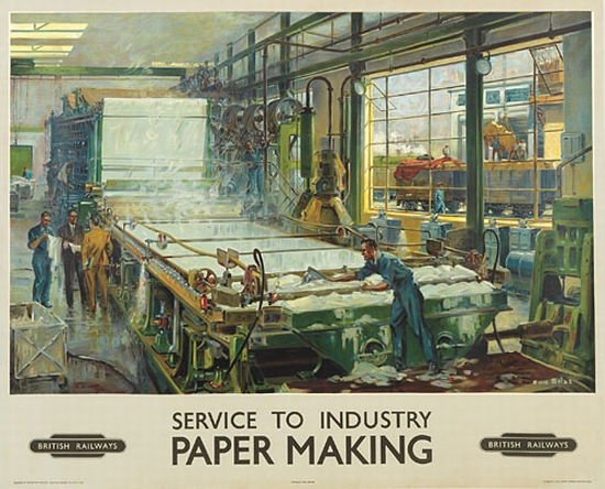 Appraisal: ELLIS SILAS - SERVICE TO INDUSTRY PAPER MAKING Circa x