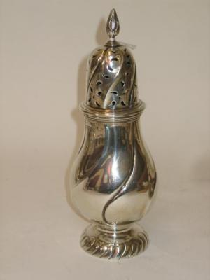 Appraisal: A VICTORIAN SUGAR CASTER maker John Septimus Beresford London of