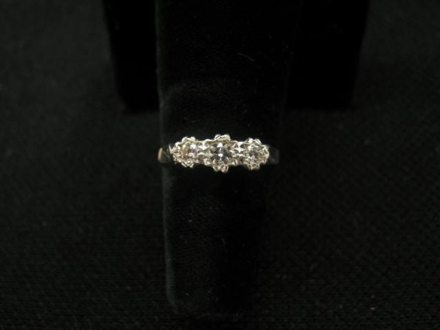 Appraisal: Diamond ring diamonds totaling carats k yellow gold high grade