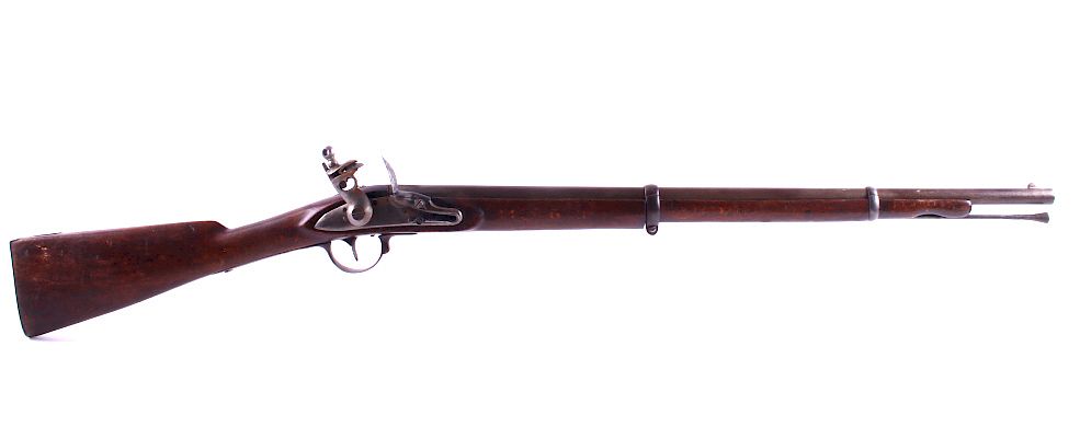 Appraisal: Early Belgian Liege Flintlock Musket Rifle For your consideration is