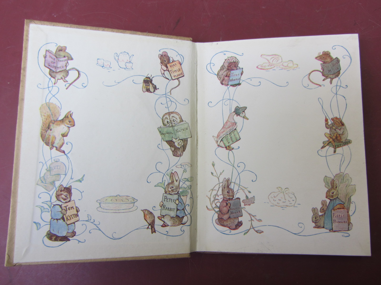 Appraisal: POTTER B The Tale of Mrs Tittlemouse First Edition coloured