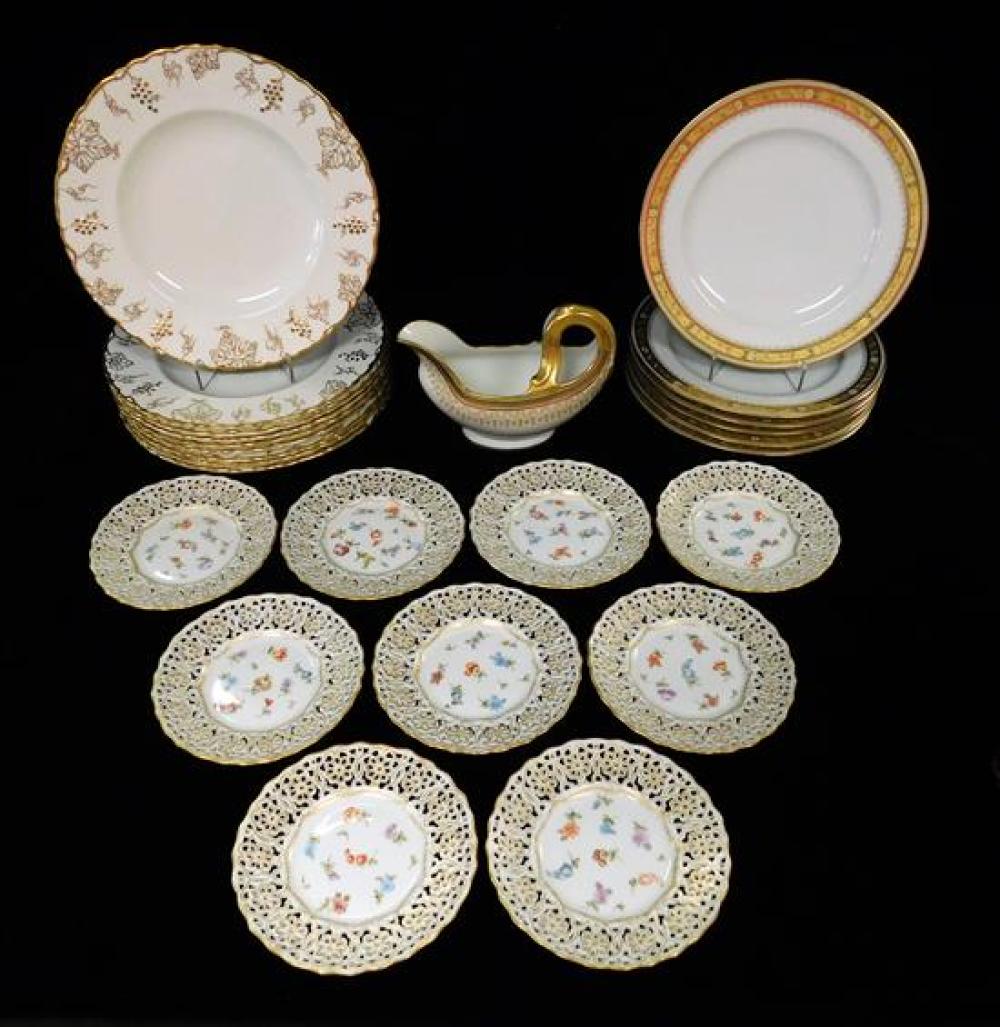 Appraisal: CHINA Meissen Royal Crown Derby etc pieces all marked on