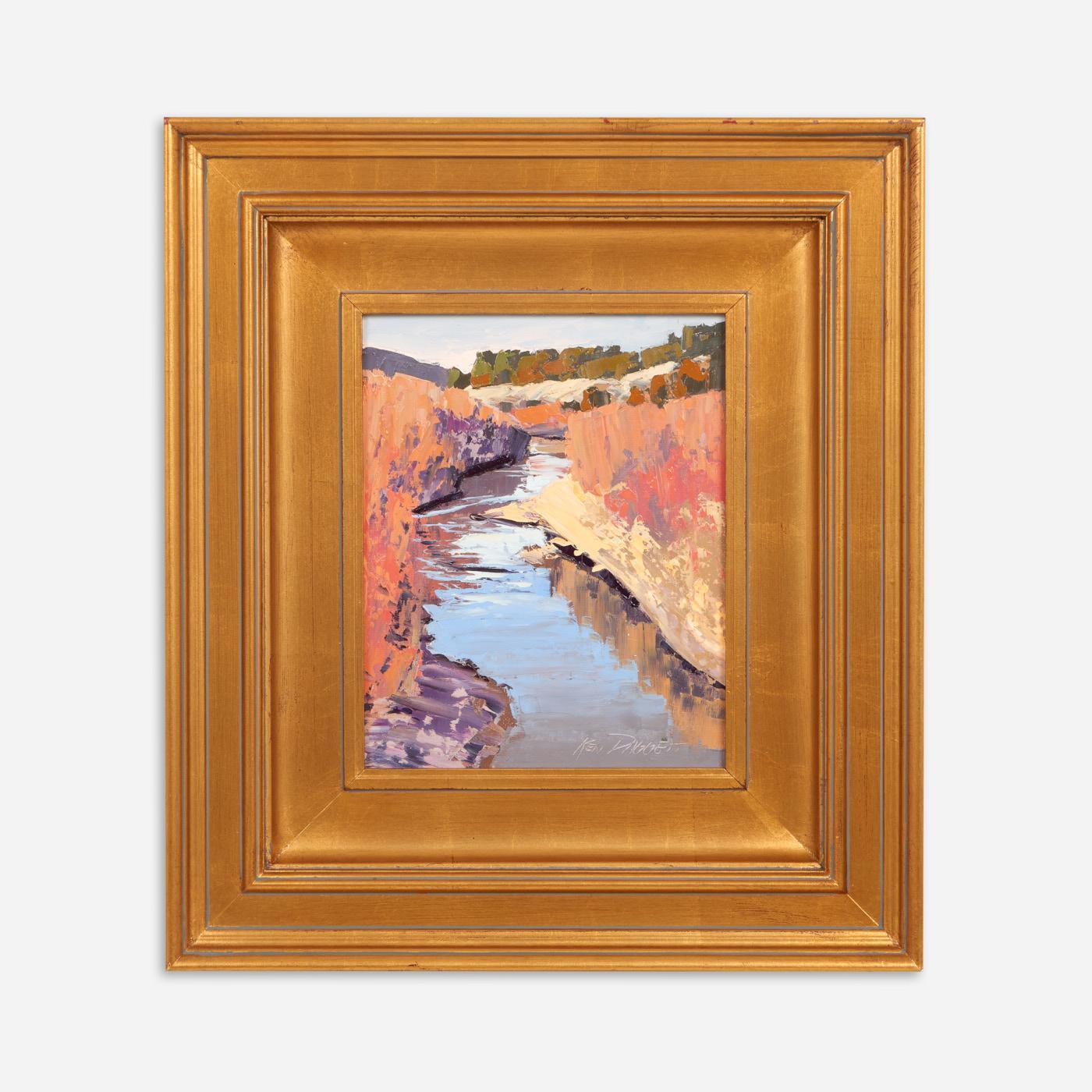 Appraisal: KEN DAGGERT MARSH REFLECTIONS OIL Ken Daggett New Mexico contemporary