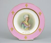 Appraisal: Sevres Madame Elizabeth Cabinet Plate French ca late th early