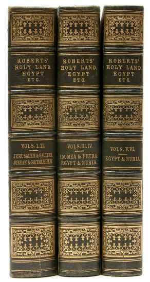 Appraisal: Roberts David The Holy Land Syria Idumea Arabia Egypt Nubia