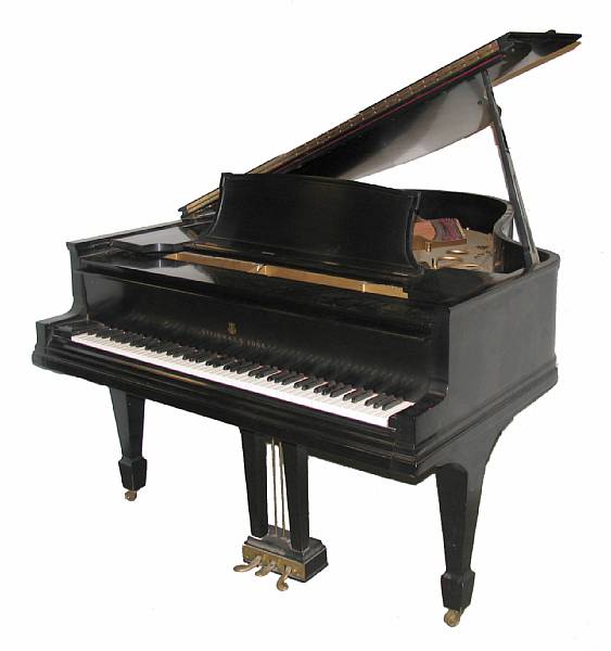 Appraisal: A Steinway Model B piano Serial number circa Black matte