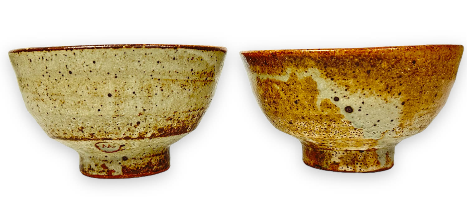 Appraisal: Warren MacKenzie Studio Pottery Bowls A Signed Each approximately Diameter